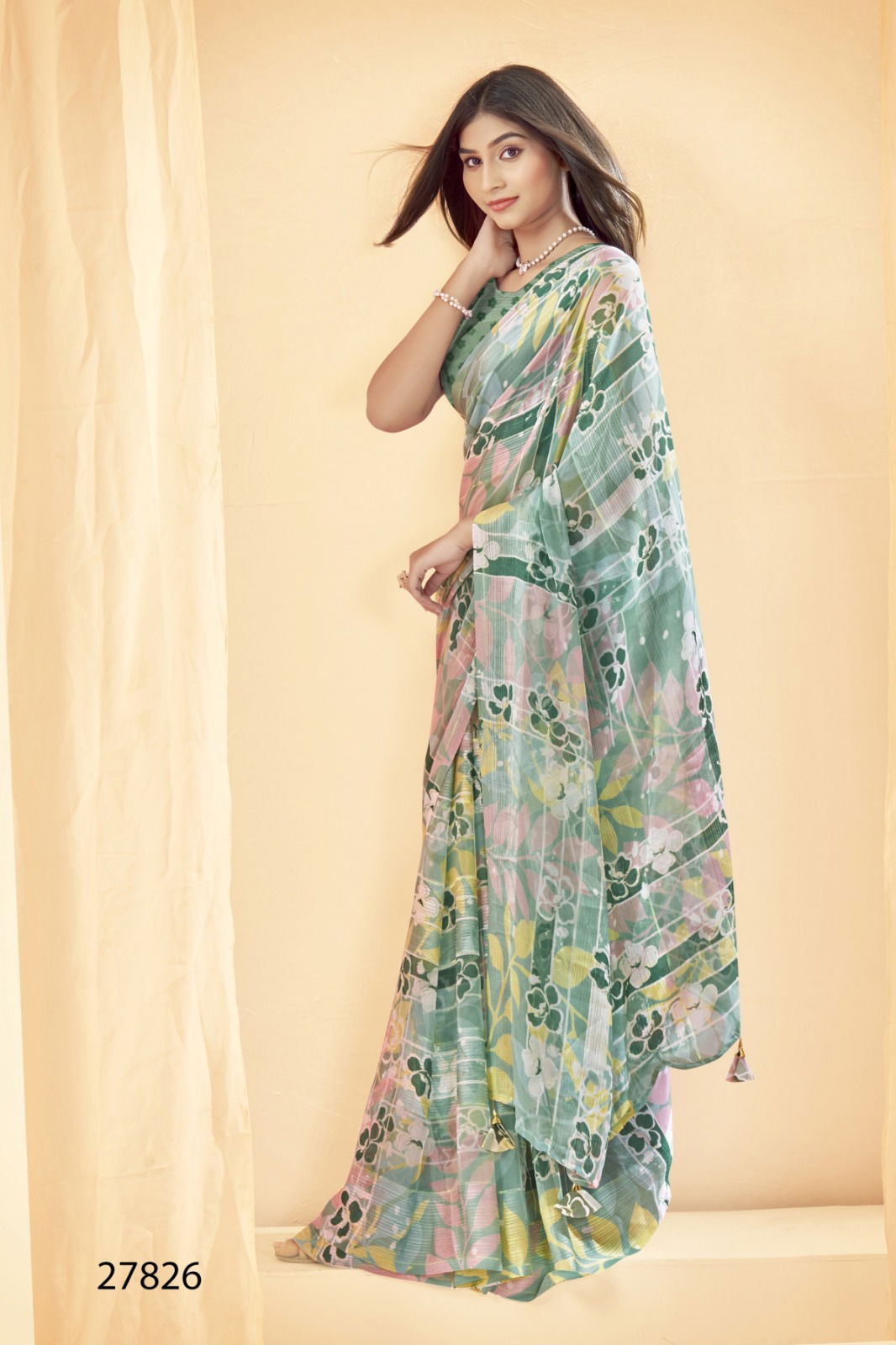Sanchali Vol 4 By Vallabhi Daily Wear Printed Georgette Sarees Wholesale Shop In Surat